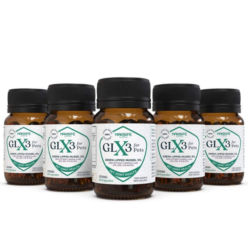 GLX3 Mussel Oil For Dogs - Pet Safe Hip & Joint Support*