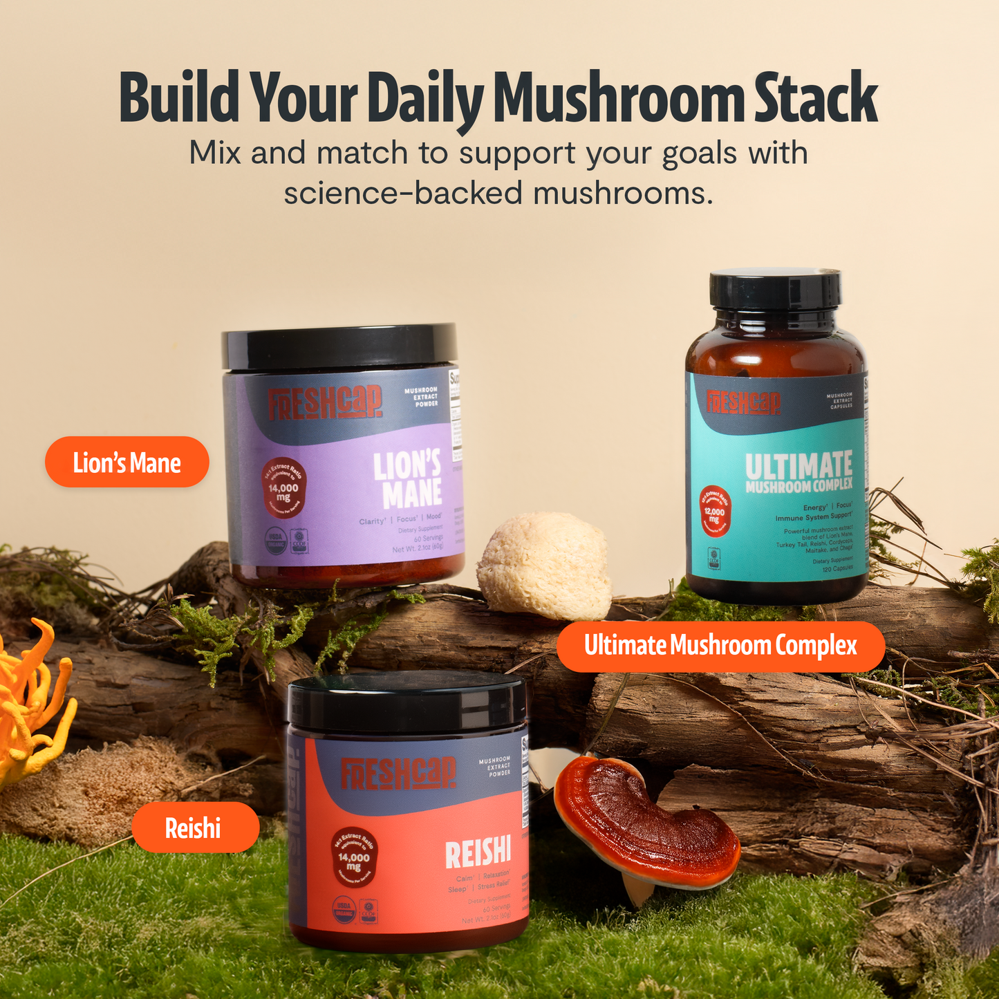 Ultimate Mushroom Complex Capsules